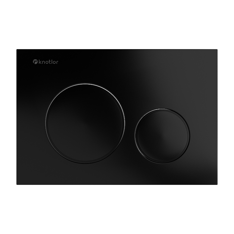 Клавиша смыва Knotlor Sphere Premium BIS104BL цвет Черный матовый